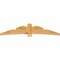 Ekena Millwork Davenport Rough Sawn Timber Gable Bracket, Western Red Cedar, 84"W x 21"H x 4"D x 6"F, 6/12 Pitch GBW084X21X0406DAV00RWR - alternate 2